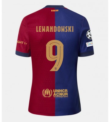 Barcelona Robert Lewandowski #9 Hemmatröja 2024-25 Kortärmad